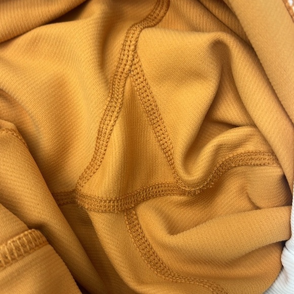 Wilo The Label Women's Swift Bike Shorts, Yellow Orange Marigold, Sz S - Picture 6 of 7